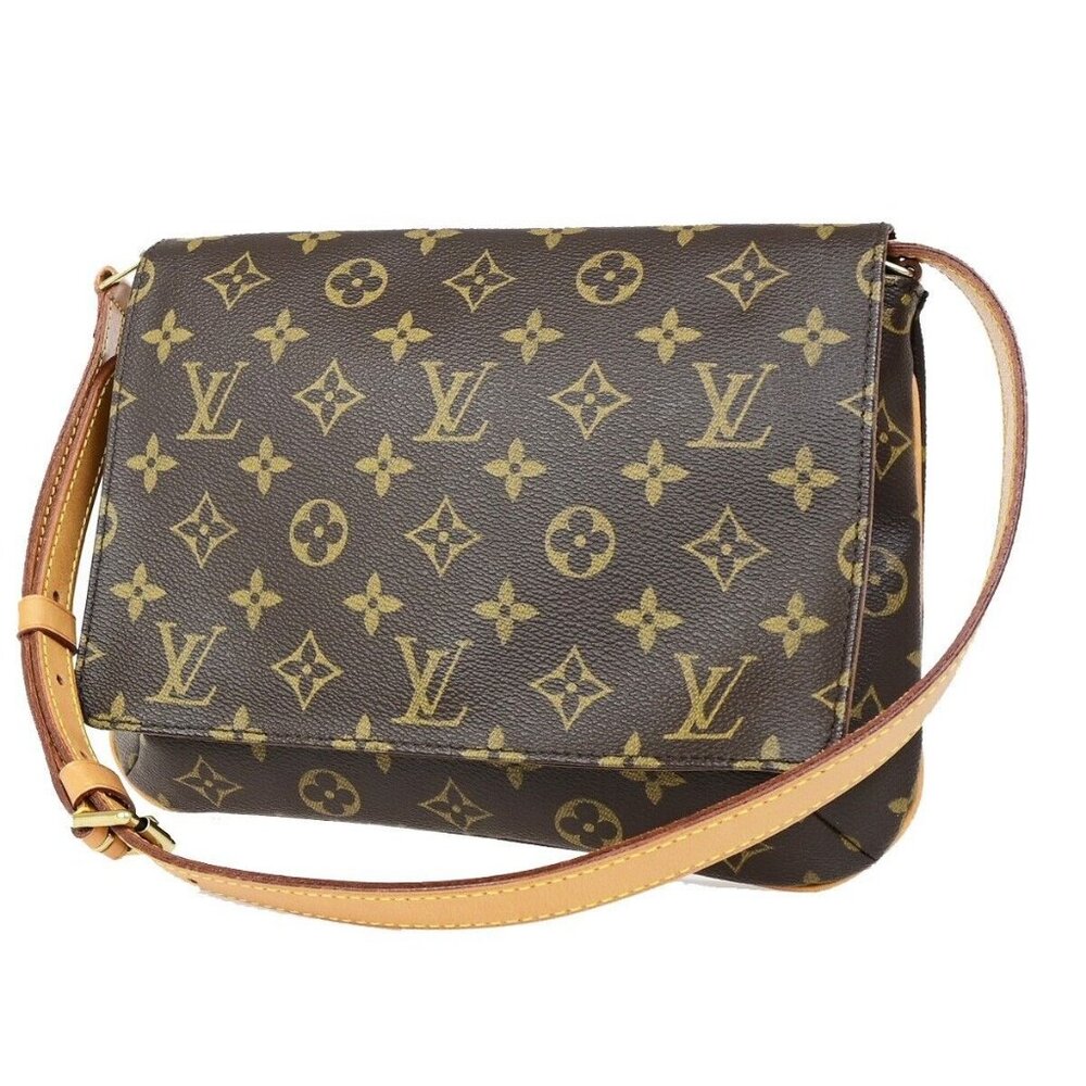 LOUIS VUITTON Musette Tango Short Shoulder Bag Monogram Leather